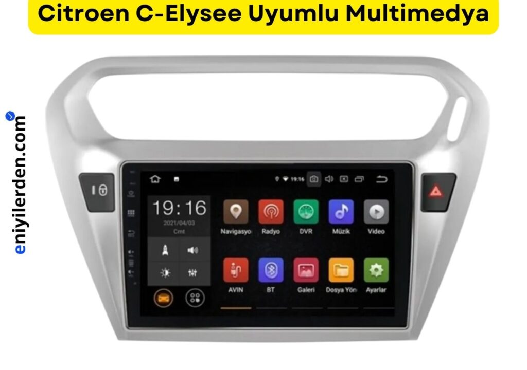 Citroën C-Elysee İçin Tavsiye Edilen Multimedya – Navimex NAV-9975