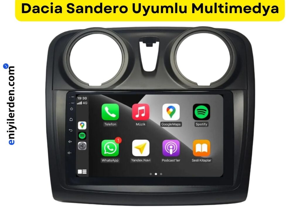 Dacia Sandero İçin Tavsiye Edilen Multimedya – Navimex NAV-4446 HD