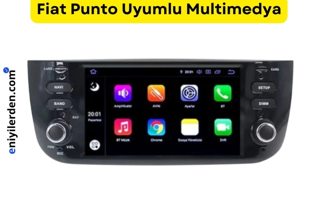 Fiat Punto İçin Tavsiye Edilen Multimedya – Navimex NAV-9925 HD
