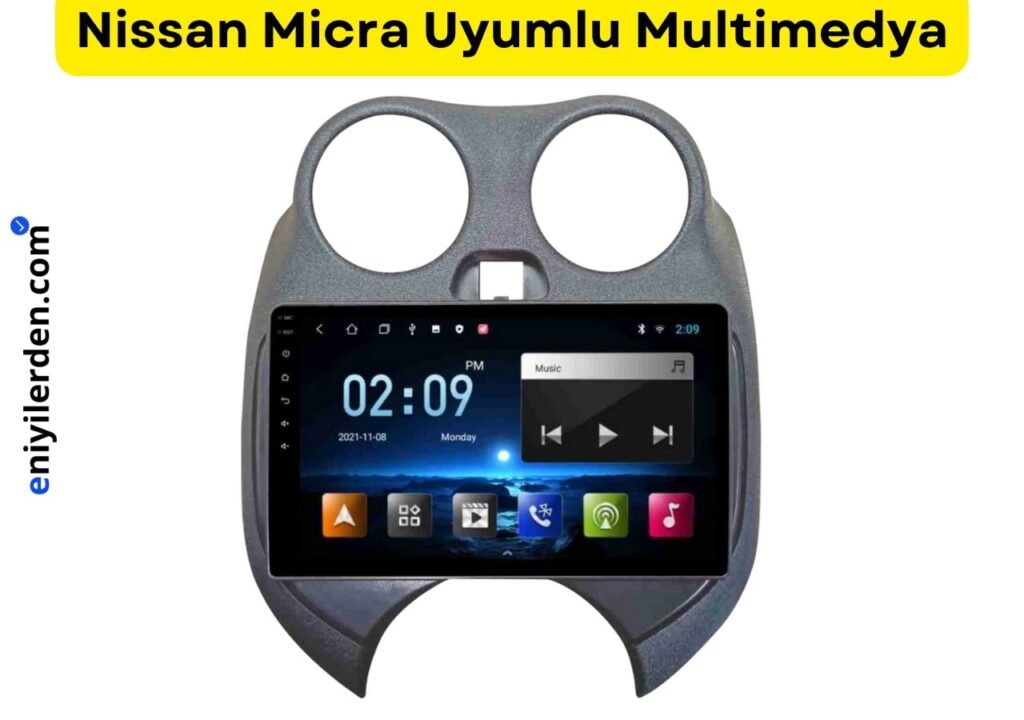 Nissan Micra İçin Tavsiye Edilen Multimedya – Navimex NAV-9925 HD