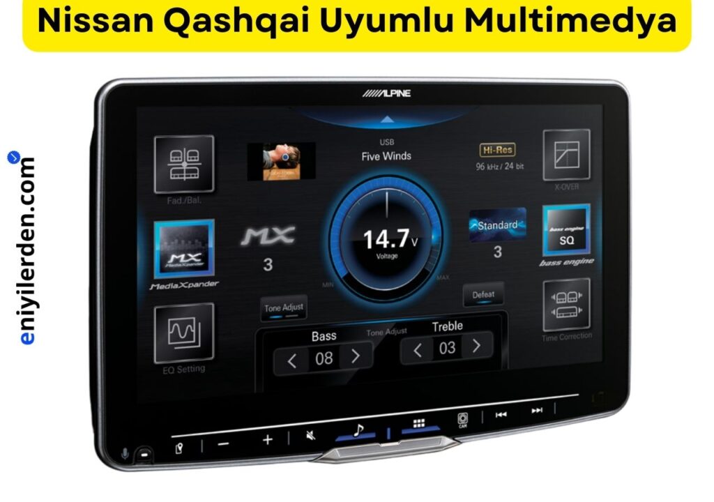 Nissan Qashqai İçin Tavsiye Edilen Multimedya – Alpine iLX-F905D Halo9