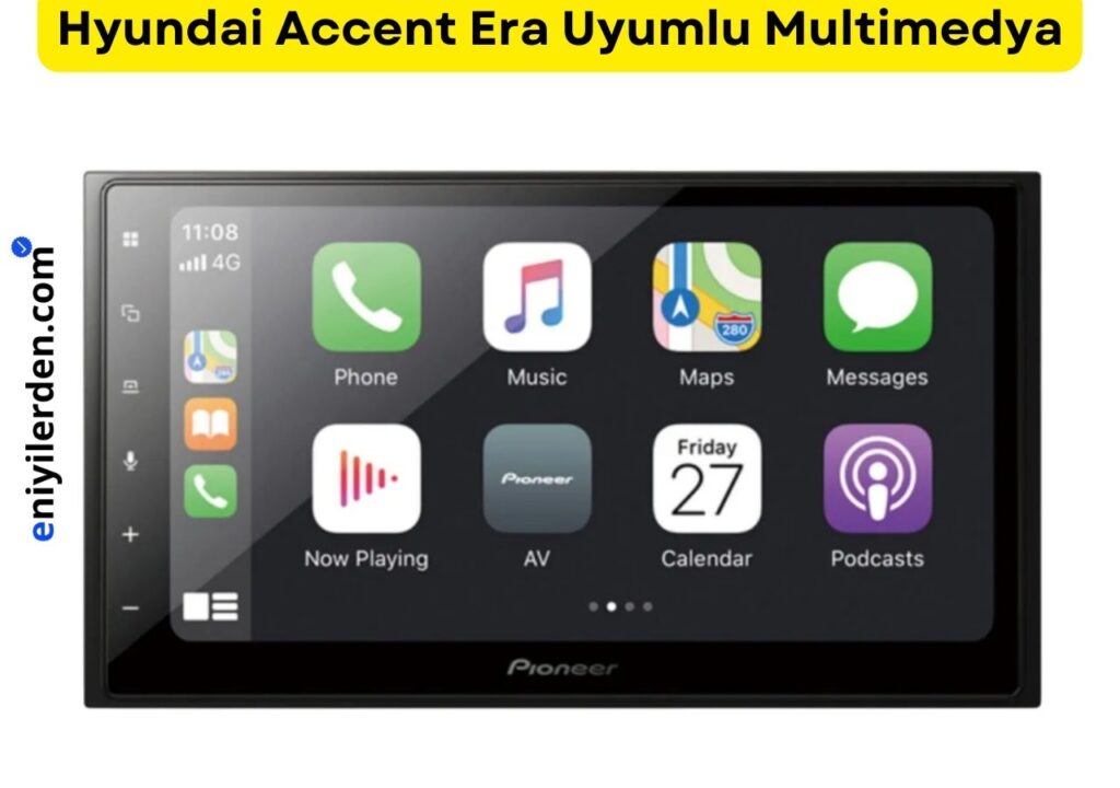 Hyundai Accent Era İçin Tavsiye Edilen Multimedya – Pioneer SPH-DA250DAB