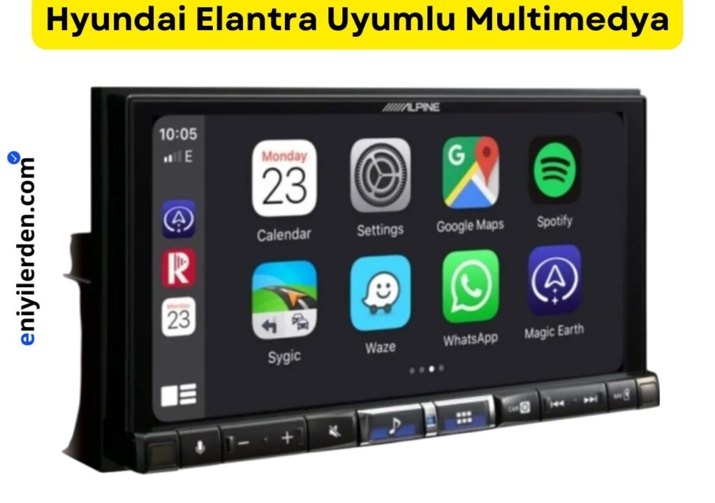 Hyundai Elantra İçin Tavsiye Edilen Multimedya – Alpine iLX-705D