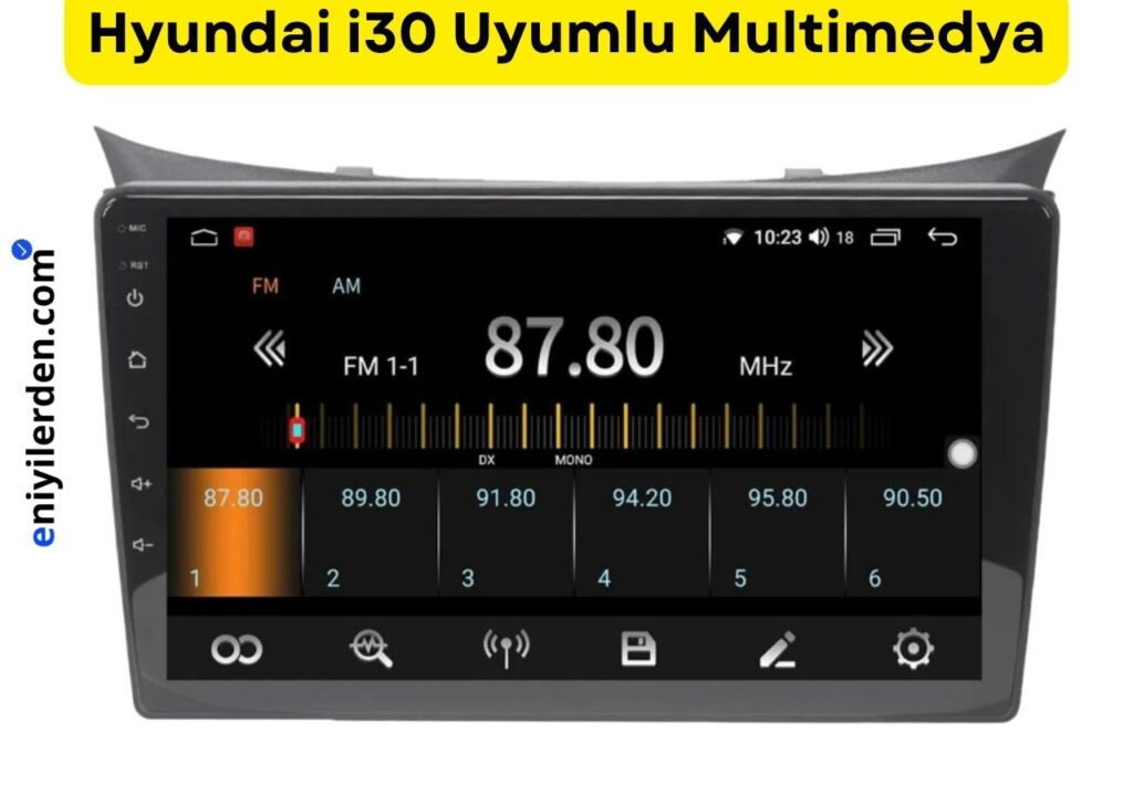 Hyundai i30 İçin Tavsiye Edilen Multimedya – Navimex NAV-9925 HD