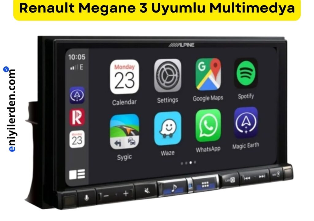 Renault Megane 3 İçin Tavsiye Edilen Multimedya – Alpine iLX-705D