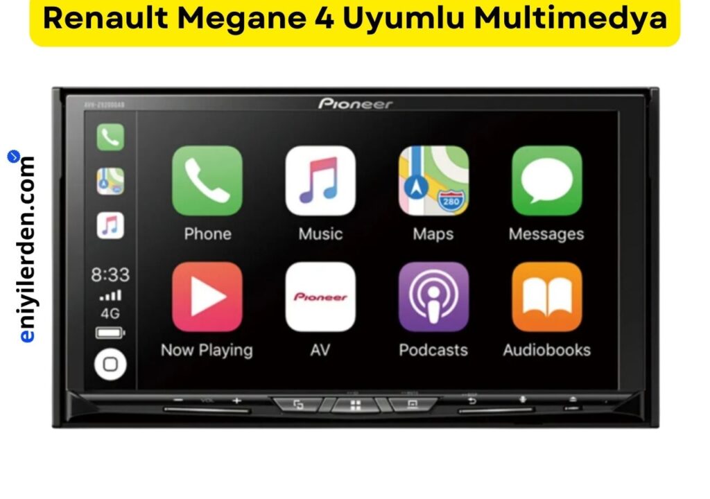 Renault Megane 4 İçin Tavsiye Edilen Multimedya – Pioneer AVH-Z9200DAB