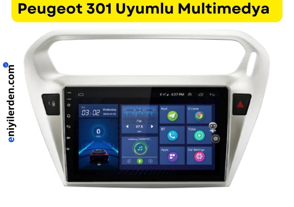 Peugeot 301 için Önerilen Multimedya – EXVOL Android 12