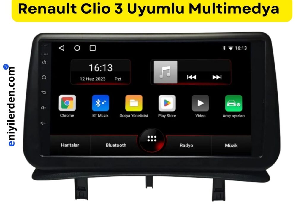 Renault Clio 3 Multimedya Tercihi– Navicars Android 14
