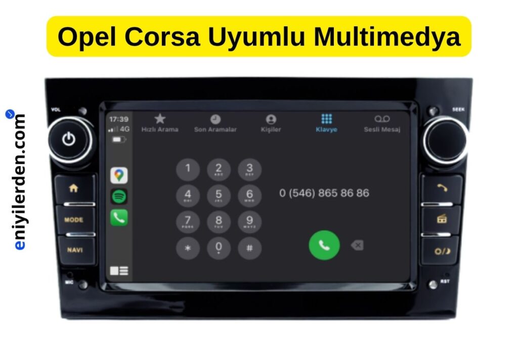 Opel Corsa için Önerilen Multimedya – Carvocal Android 14