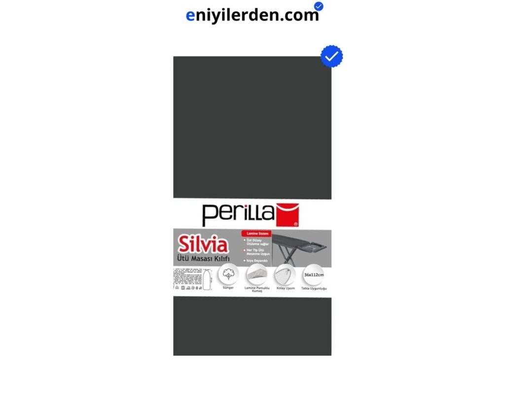 Perilla Silvia Ütü Masası Kılıfı