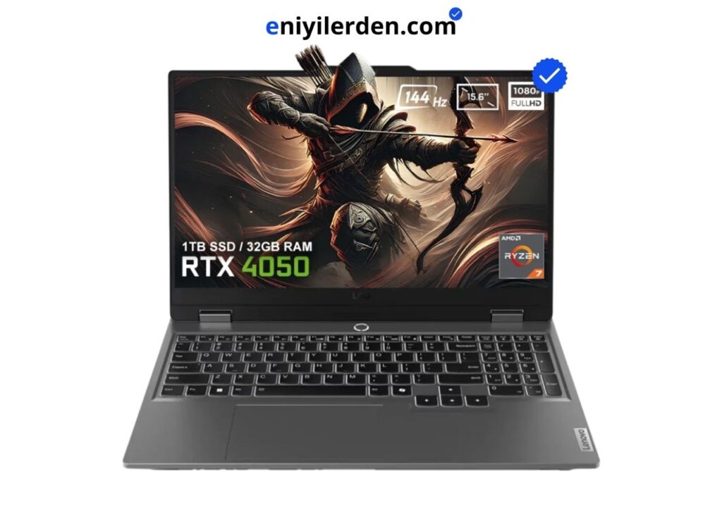 Lenovo LOQ 15ARP9 83JC006ATRV3 (Ryzen 7 7435HS, RTX 4050, 32GB RAM, 1TB SSD, FreeDOS)