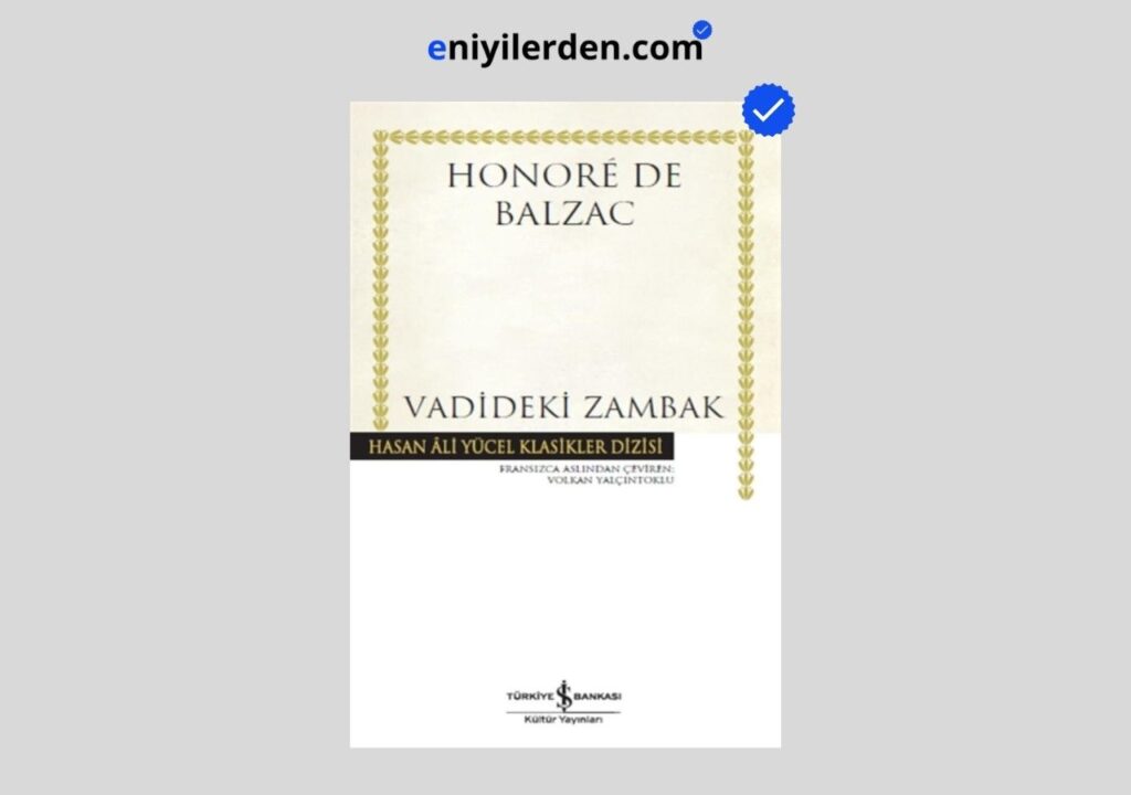 Vadideki Zambak – Honoré de Balzac