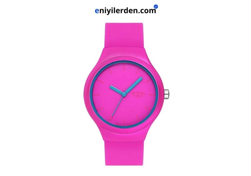 Aqua Di Polo 1987 Kadın Pembe Silikon Kol Saati APSR1-A9651-USPPP