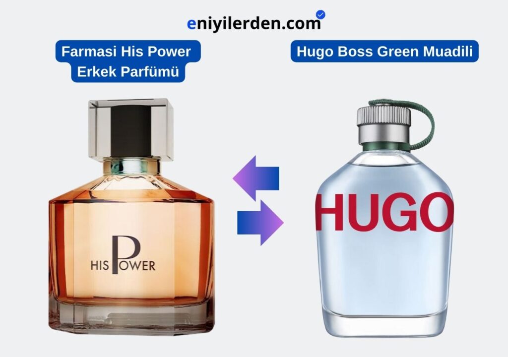 Farmasi His Power Erkek Parfümü – Hugo Boss Green Muadili