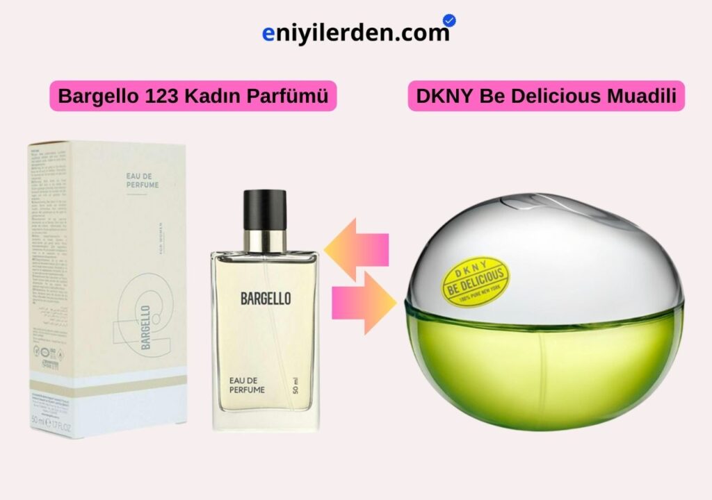Bargello 123 Kadın Parfümü – DKNY Be Delicious Muadili