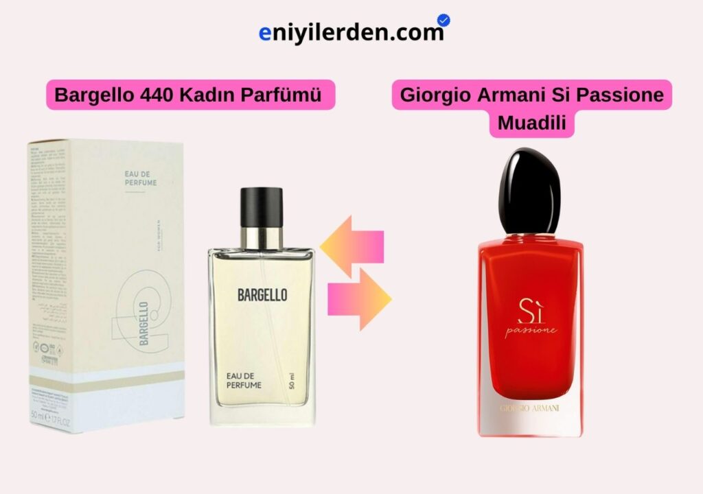 Bargello 440 Kadın Parfümü – Giorgio Armani Si Passione Muadili