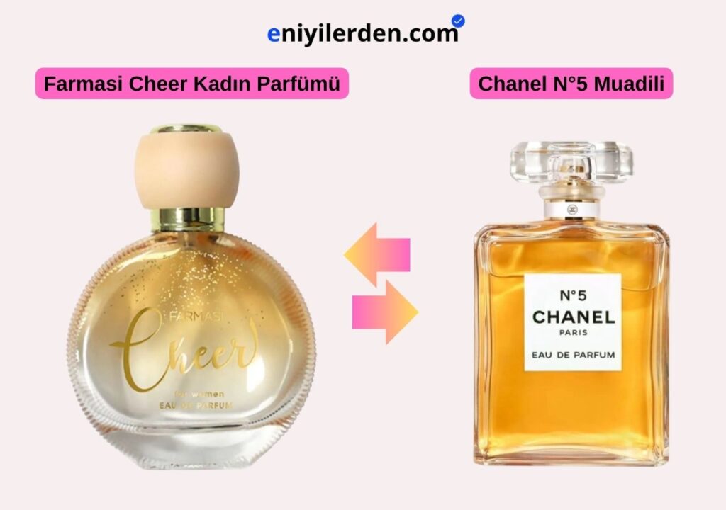 Farmasi Cheer Kadın Parfümü – Chanel No 5 Muadili