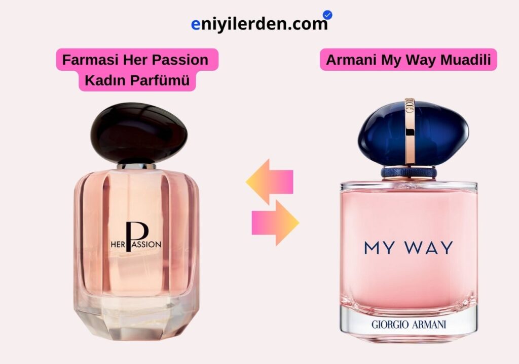 Farmasi Her Passion Kadın Parfümü – Armani My Way Muadili