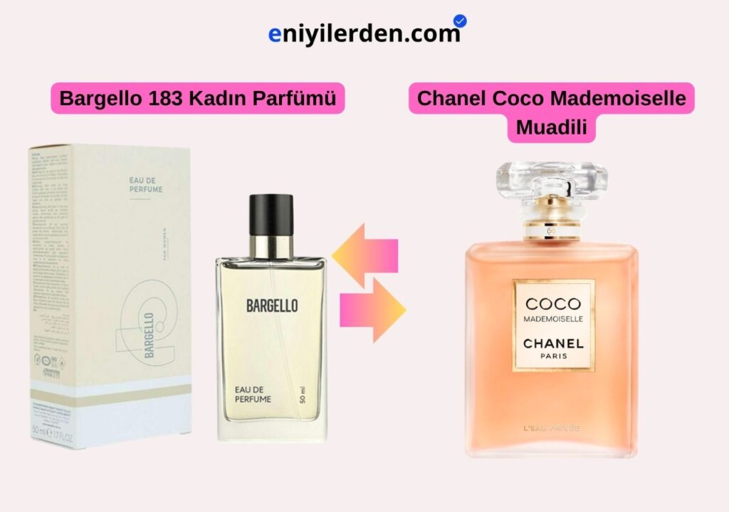 Bargello 183 Kadın Parfümü – Chanel Coco Mademoiselle Muadili