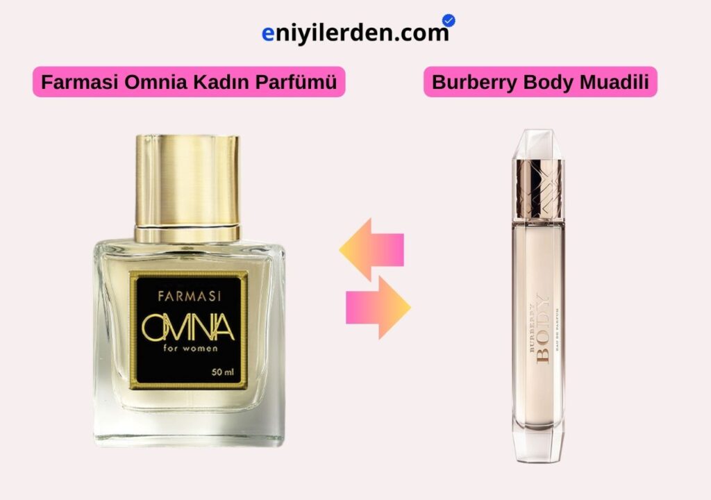 Farmasi Omnia Kadın Parfümü – Burberry Body Muadili