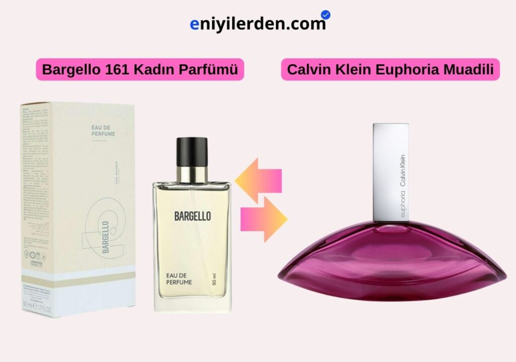 Bargello 161 Kadın Parfümü – Calvin Klein Euphoria Muadili