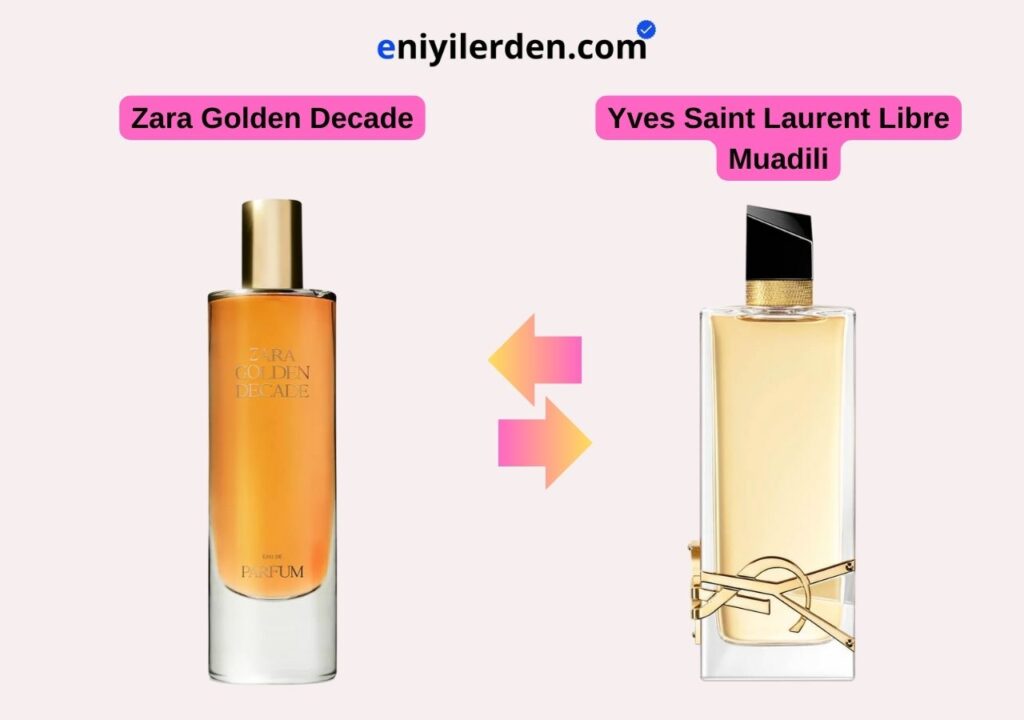 Zara Golden Decade – Yves Saint Laurent Libre Muadili