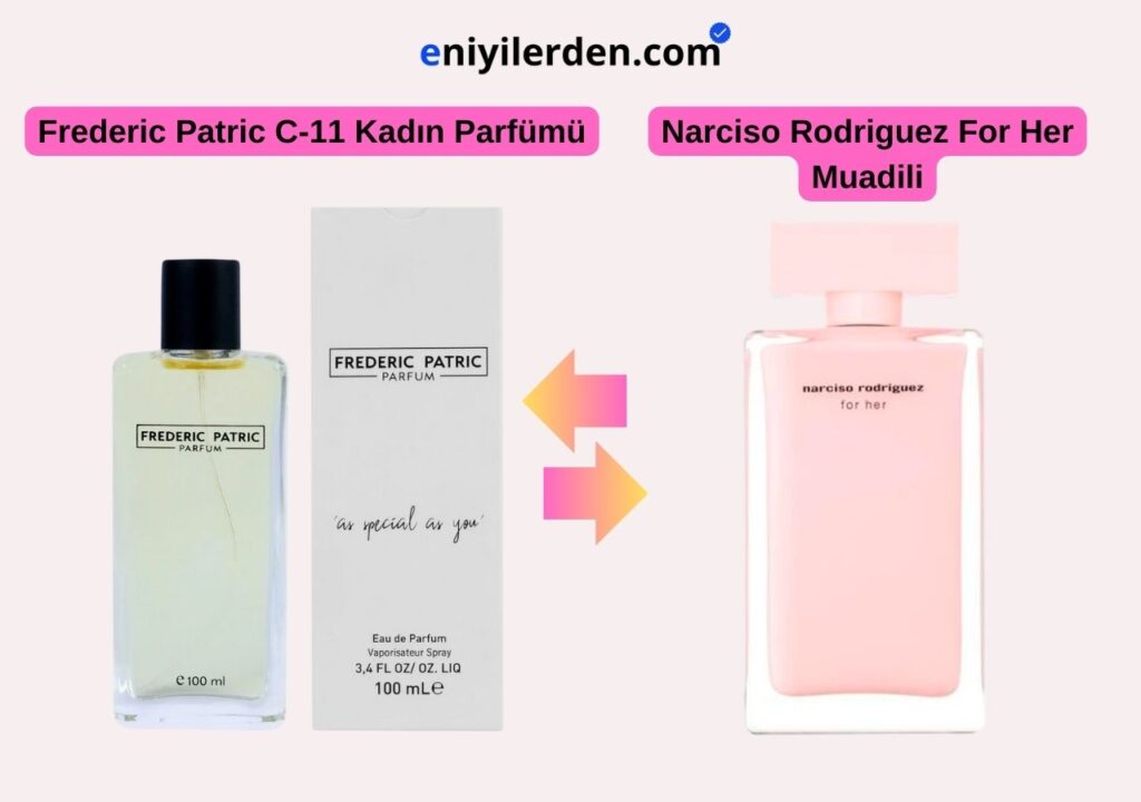 Frederic Patric C-11 Kadın Parfümü – Narciso Rodriguez For Her Muadili