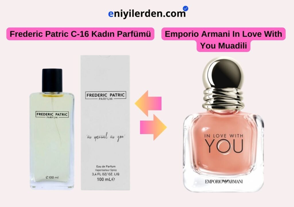 Frederic Patric C-16 Kadın Parfümü – Emporio Armani In Love With You Muadili