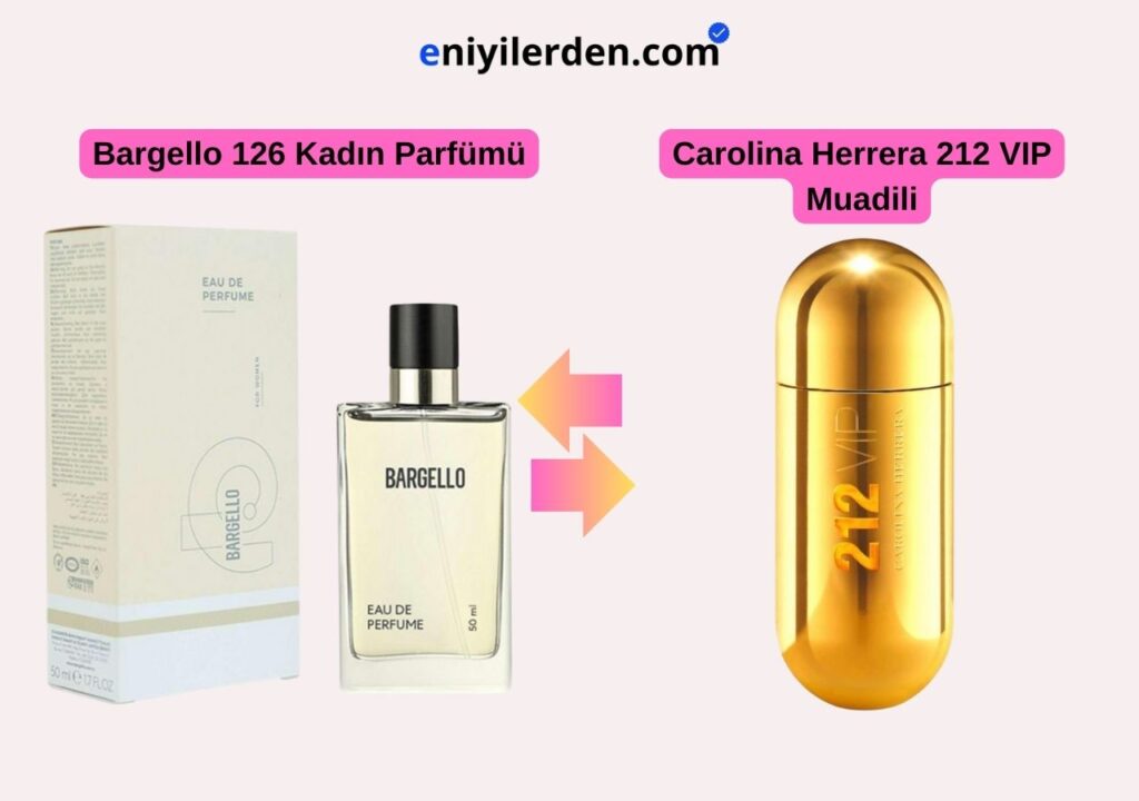 Bargello 126 Kadın Parfümü – Carolina Herrera 212 VIP Muadili