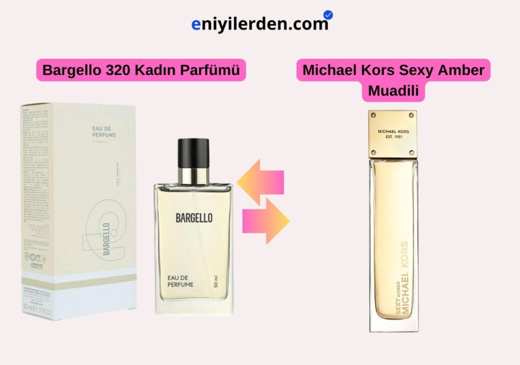 Bargello 320 Kadın Parfümü – Michael Kors Sexy Amber Muadili