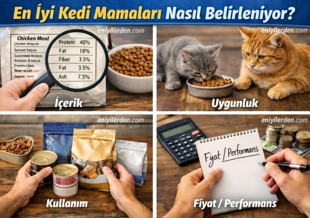 En İyi Kedi Mamalarını Nasıl Seçtik?