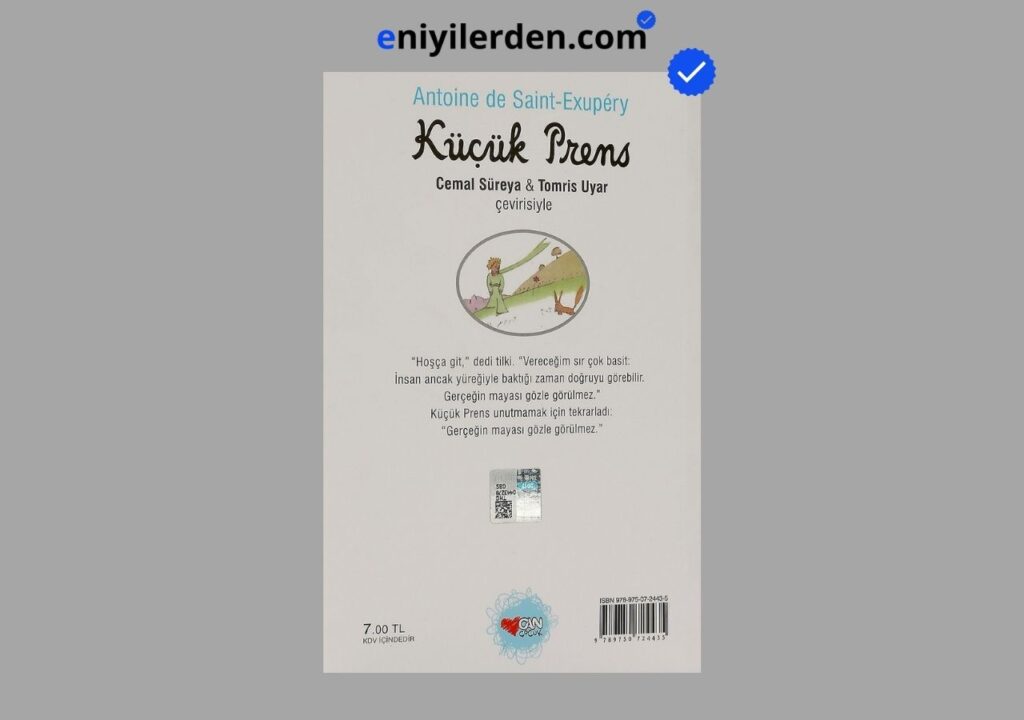 Küçük Prens – Antoine de Saint-Exupéry