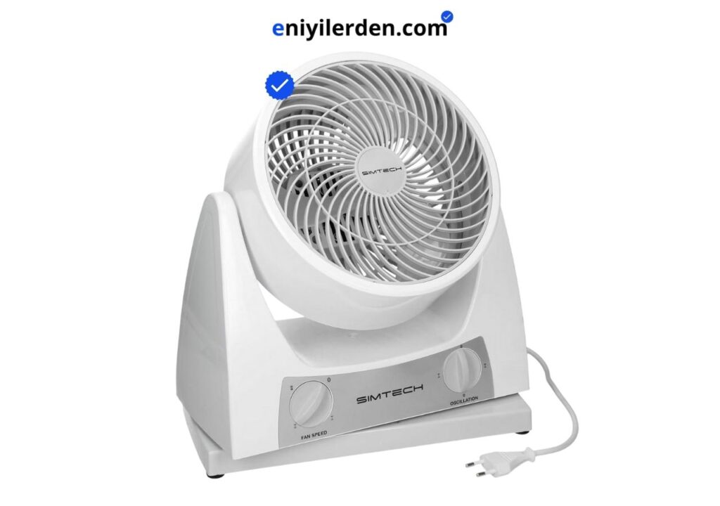 Simtech KM-1723 Masaüstü Vantilatör