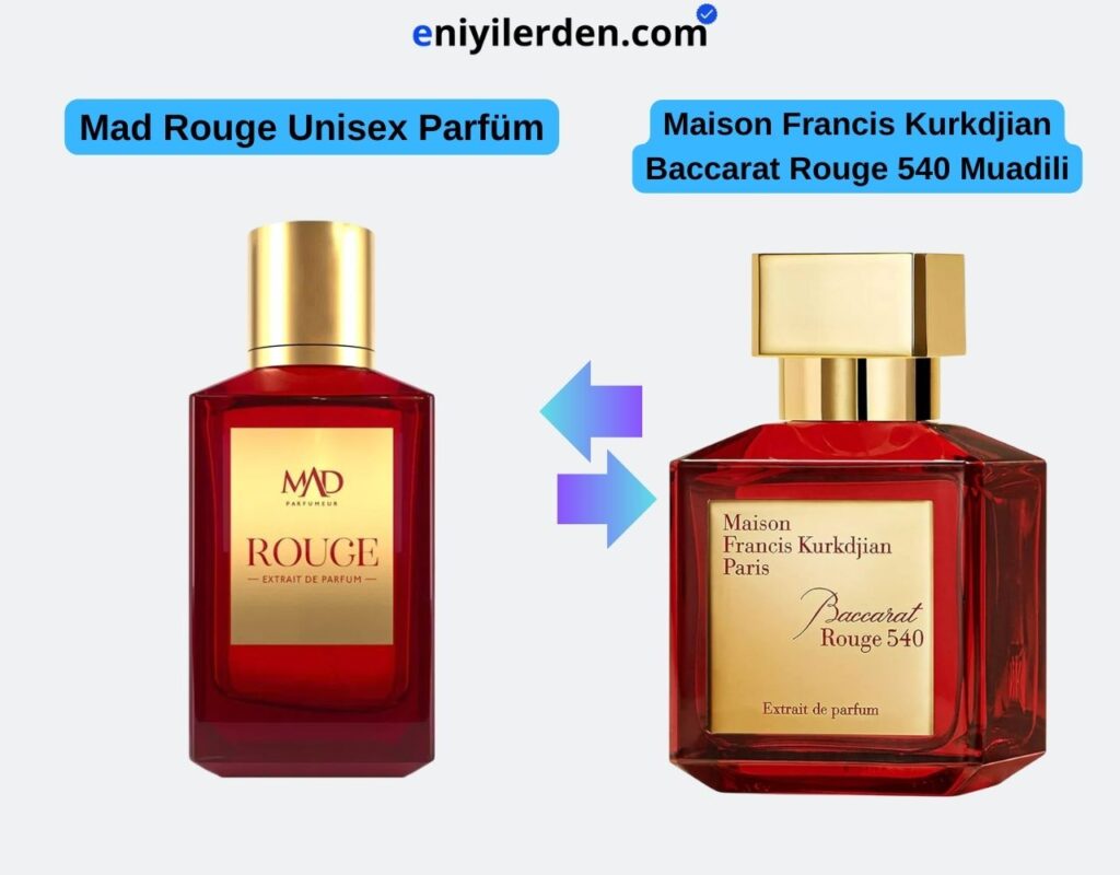 Mad Rouge – Maison Francis Kurkdjian Baccarat Rouge 540 Muadili
