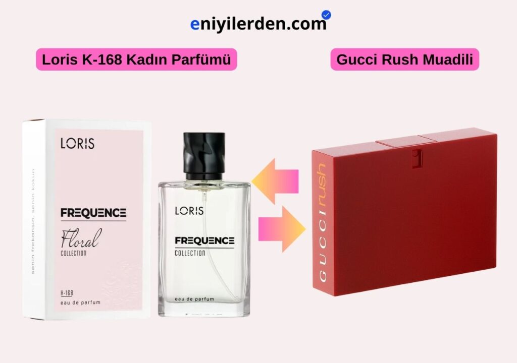 Loris K-168 Kadın Parfümü – Gucci Rush Muadili