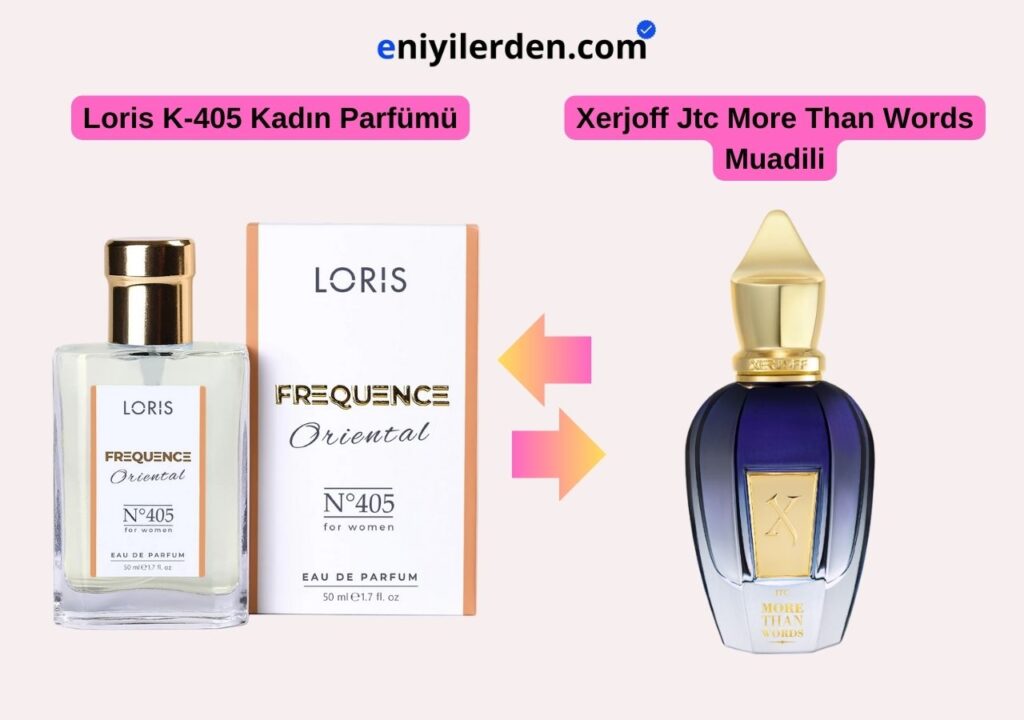 Loris K-405 Kadın Parfümü – Xerjoff Jtc More Than Words Muadili