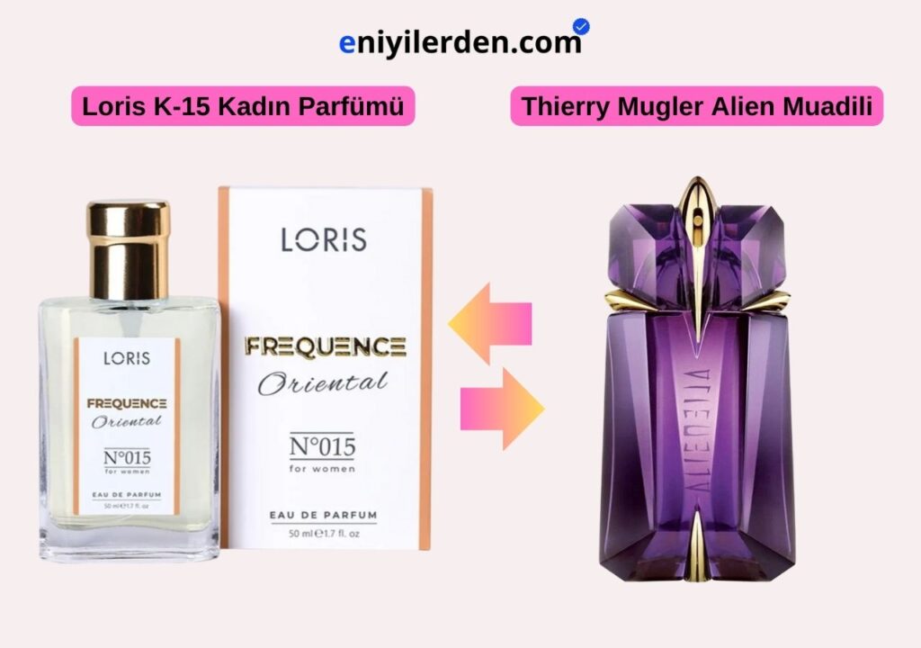 Loris K-15 Kadın Parfümü – Thierry Mugler Alien Muadili