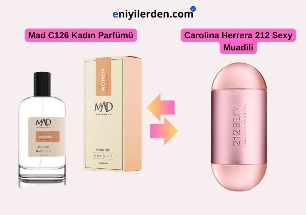 Mad C126 – Carolina Herrera 212 Sexy Muadili