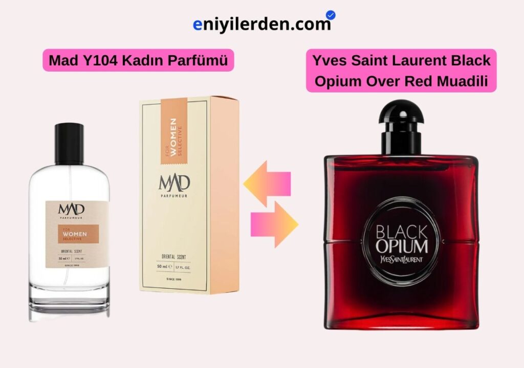 Mad Y104 – Yves Saint Laurent Black Opium Over Red Muadili