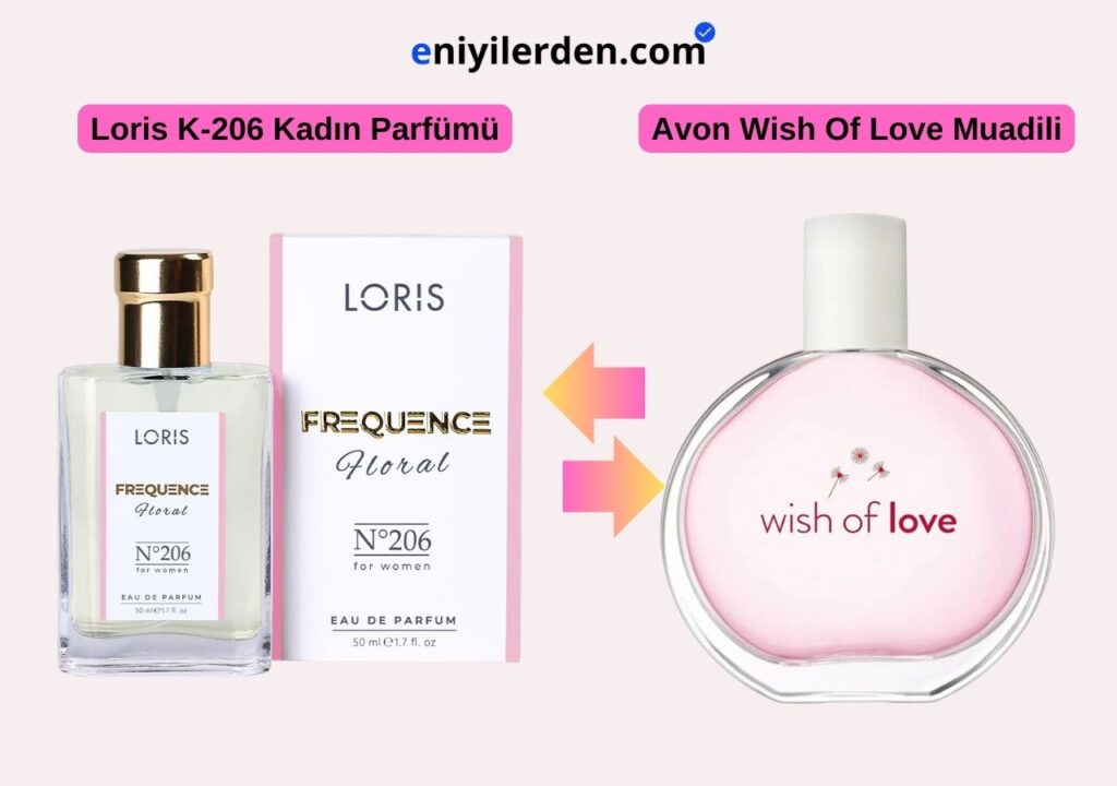 Loris K-206 Kadın Parfümü – Avon Wish Of Love Muadili