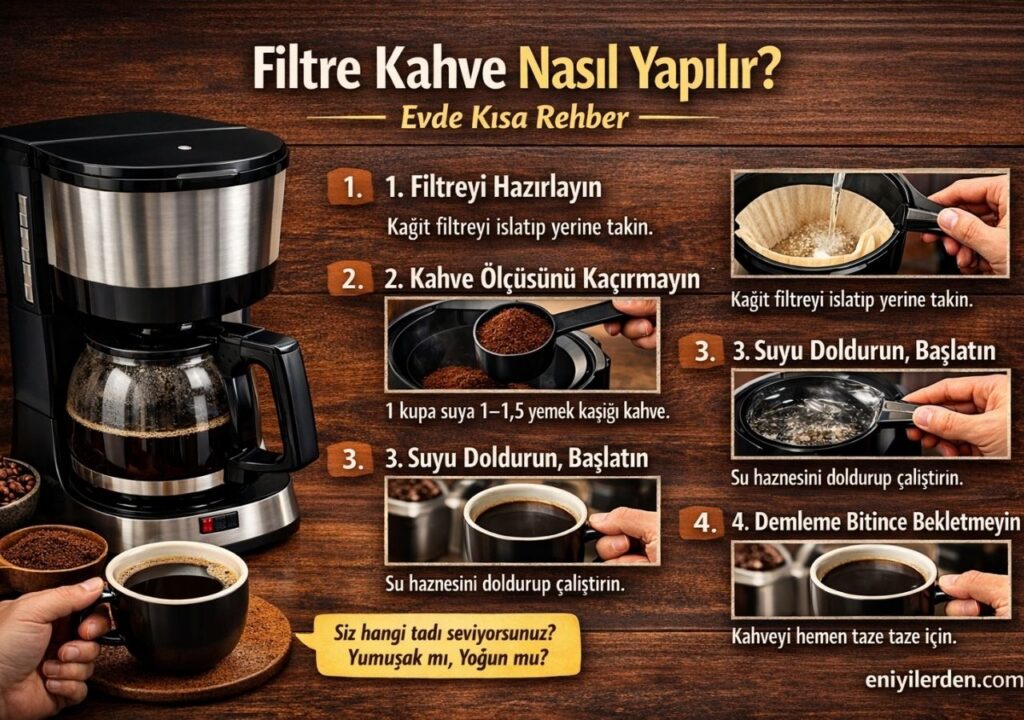 Filtre Kahve Nasıl Yapılır?