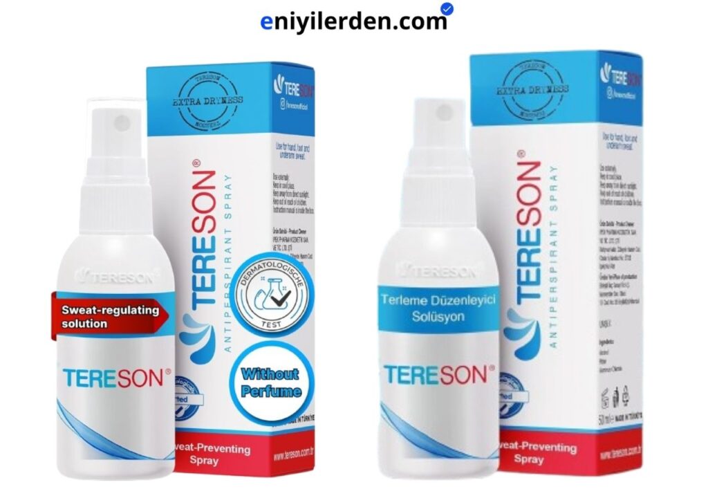 Tereson El, Ayak ve Koltuk Altı Terleme Önleyici Sprey 50 ml