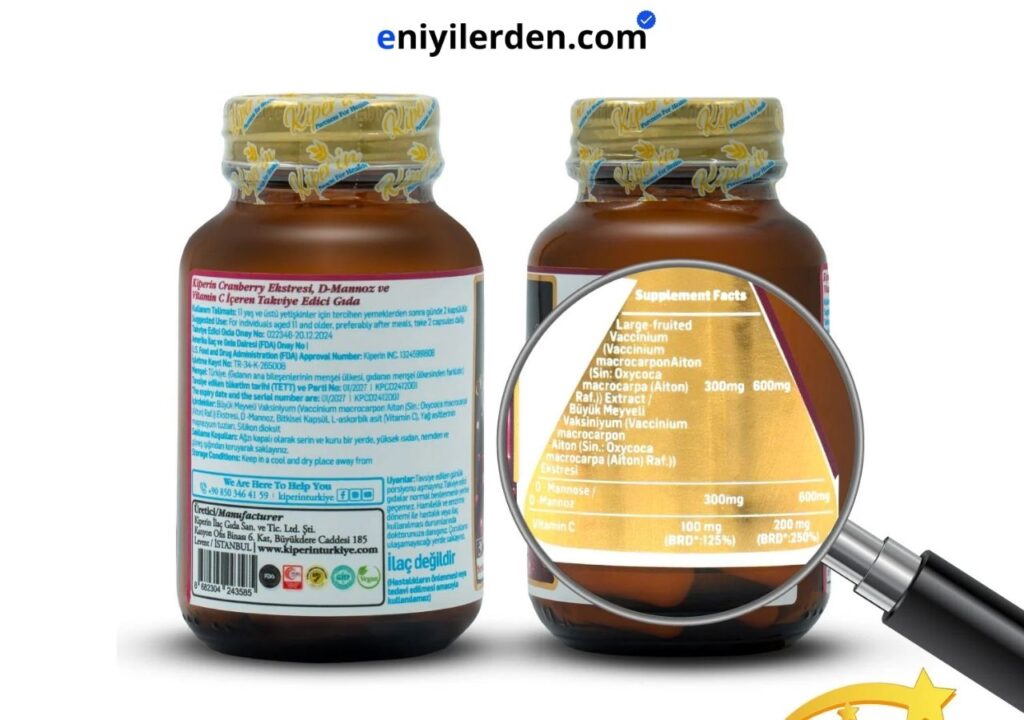Kiperin Cranberry Kapsül Fiyatı, Yorumları ve İncelemesi