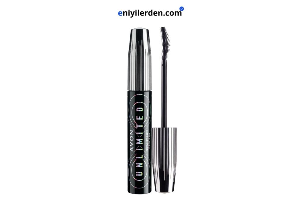 Avon Unlimited Kirpiklere Kalkık Görünüm Veren Maskara Blackest Black