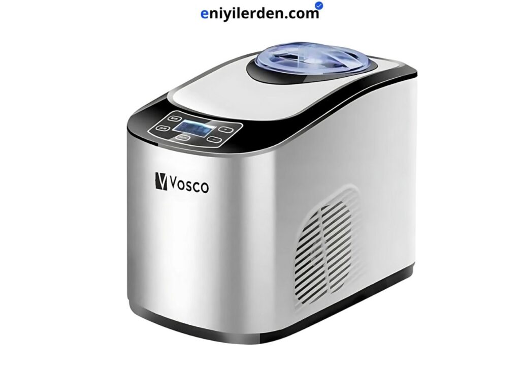 Vosco VICM‑15A Ev Tipi Dondurma Makinesi