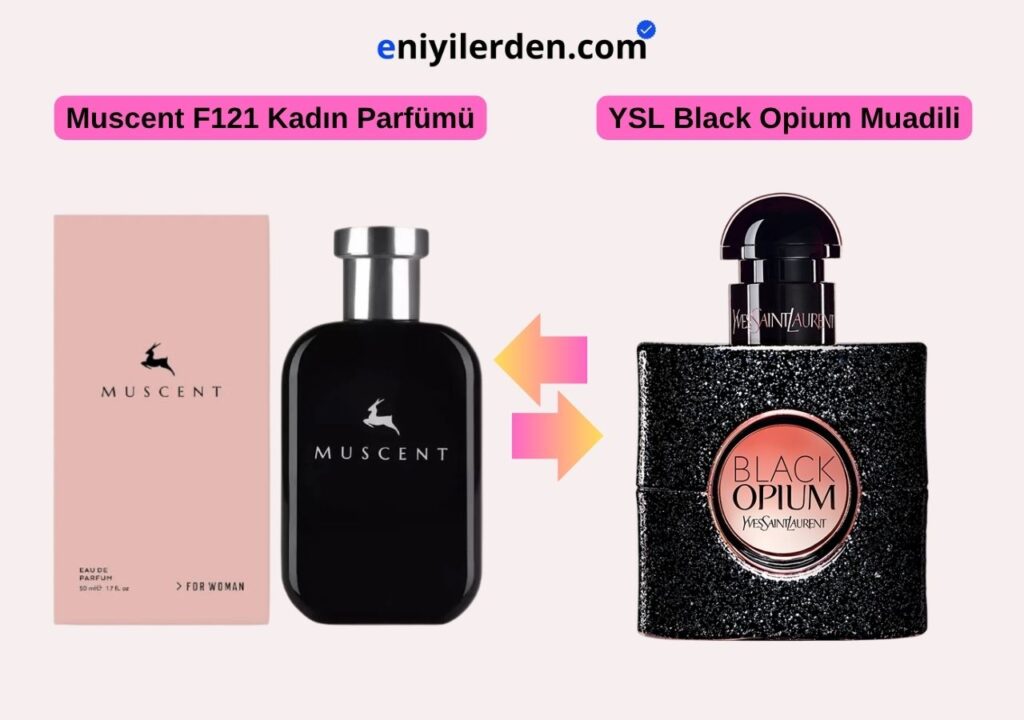 Muscent F121 – Yves Saint Laurent Black Opium Muadili