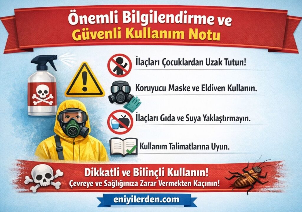 Önemli Bilgilendirme ve Güvenli Kullanım Notu
