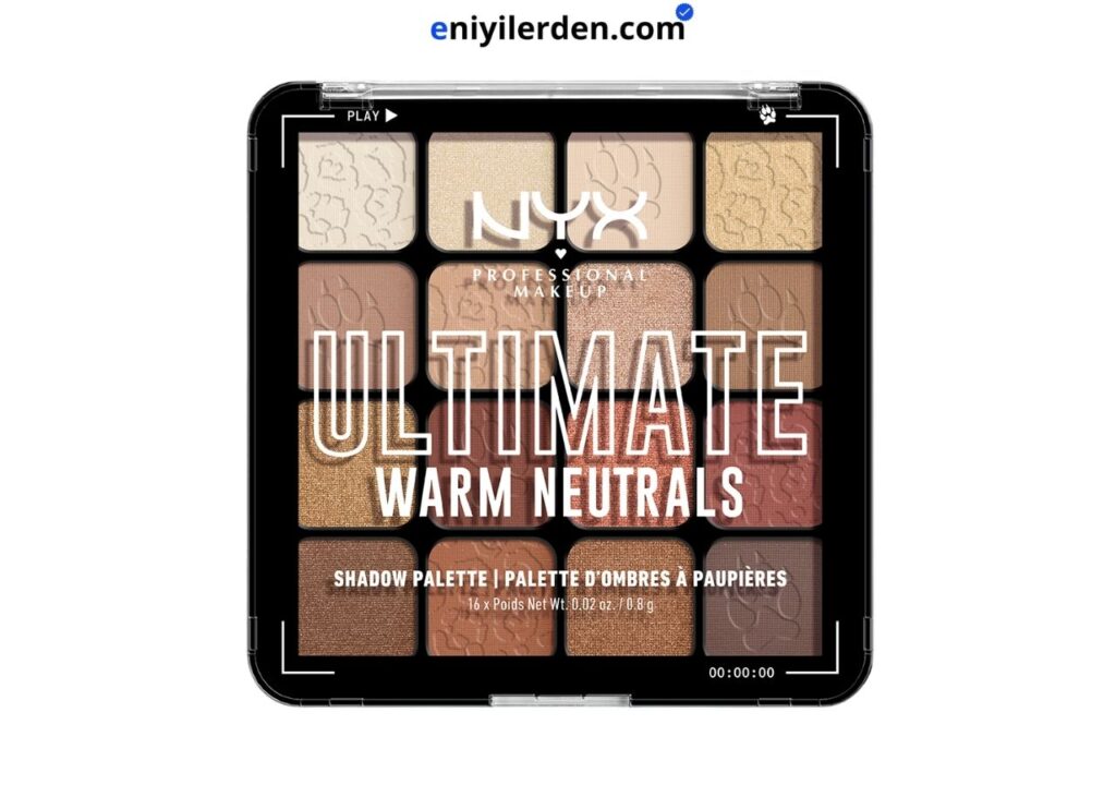 NYX Ultimate Shadow Warm Neutrals Far Paleti
