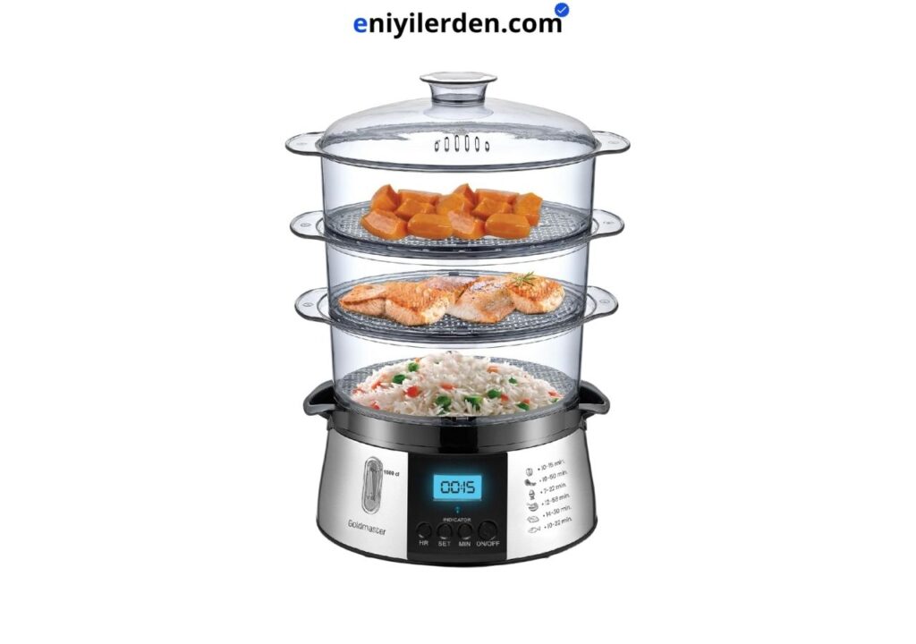GoldMaster Biofit GM7268D Dijital Buharlı Pişirici