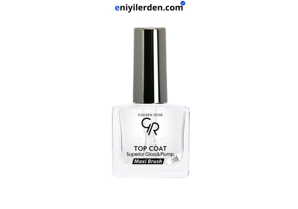 Golden Rose Top Coat Gel Look Parlatıcı Oje